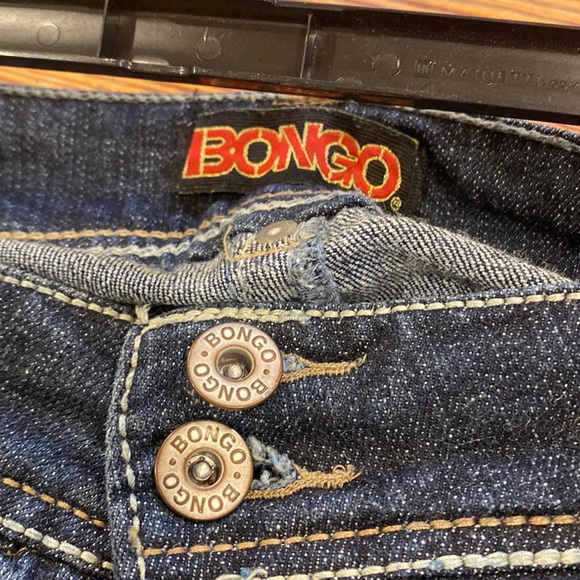 Wide leg vintage Bongo jeans slightly distressed - Picture 1 of 8